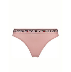 Tommy Hilfiger dámské růžové brazilky - L (625)